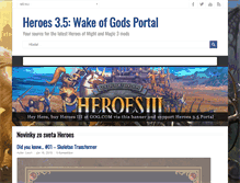 Tablet Screenshot of heroes3wog.net